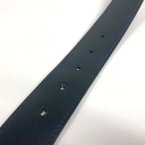 LOUIS VUITTON M6897V Taiga CeintureLV Initial 35MM belt Leather Black - Picture 10 of 15